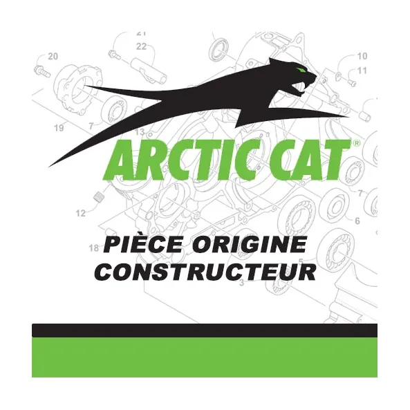 5506-526 - ARCTIC CAT HEADREST-MATTE BLACK