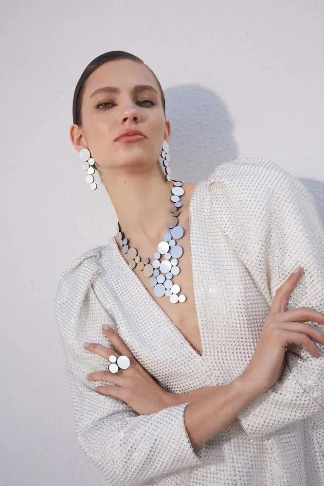 Abstraction v necklace