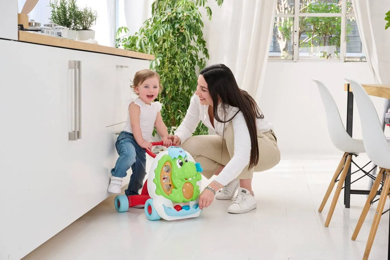 Aide à la marche Dino ECO + - CHICCO vert - Chicco
