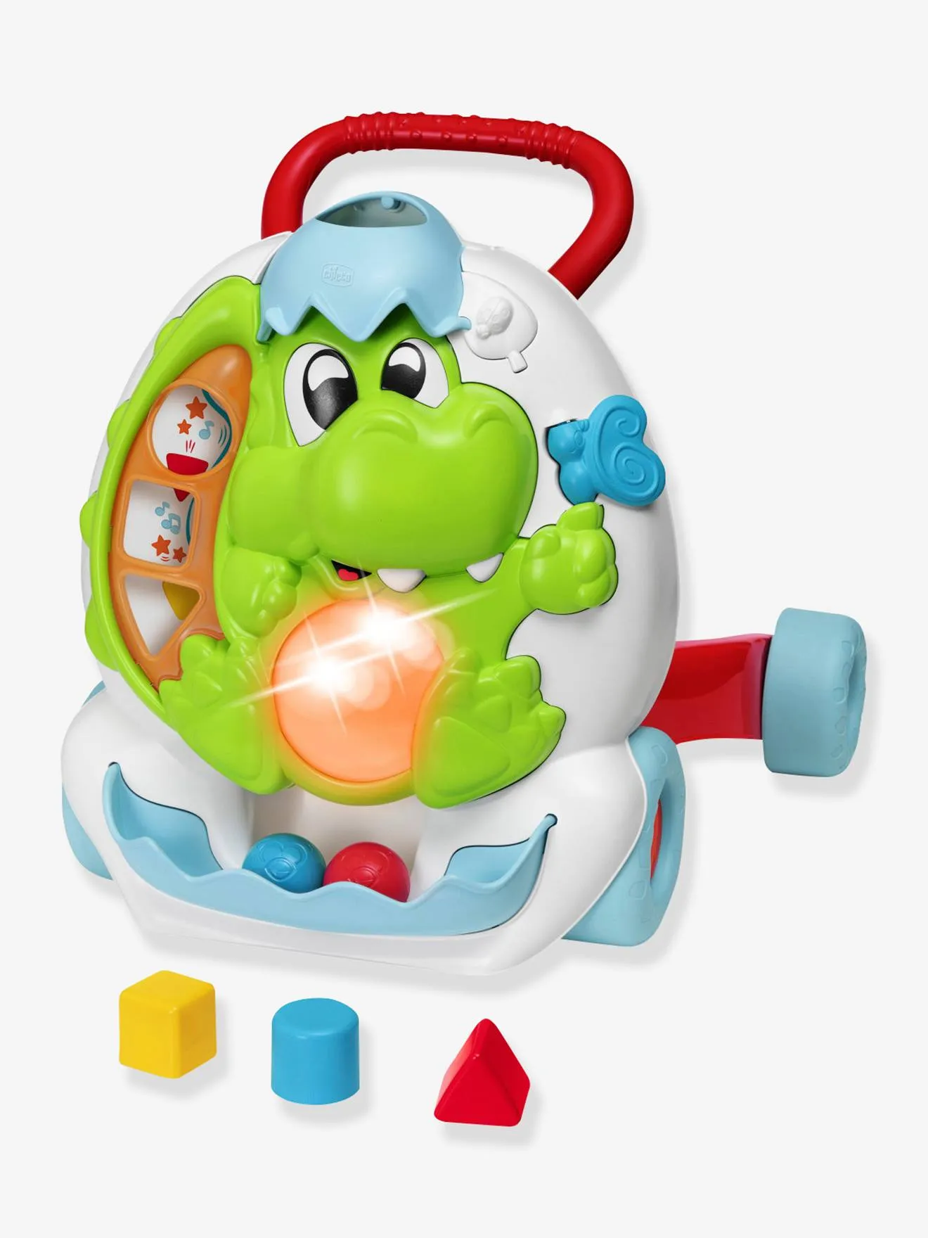 Aide à la marche Dino ECO + - CHICCO vert - Chicco