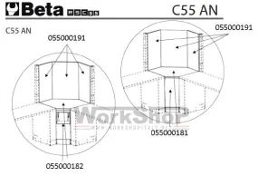 Angolo interno Beta C55 AN