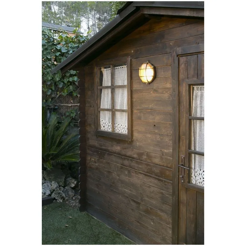 Applique Extérieure Noray Laiton 1x60W E27