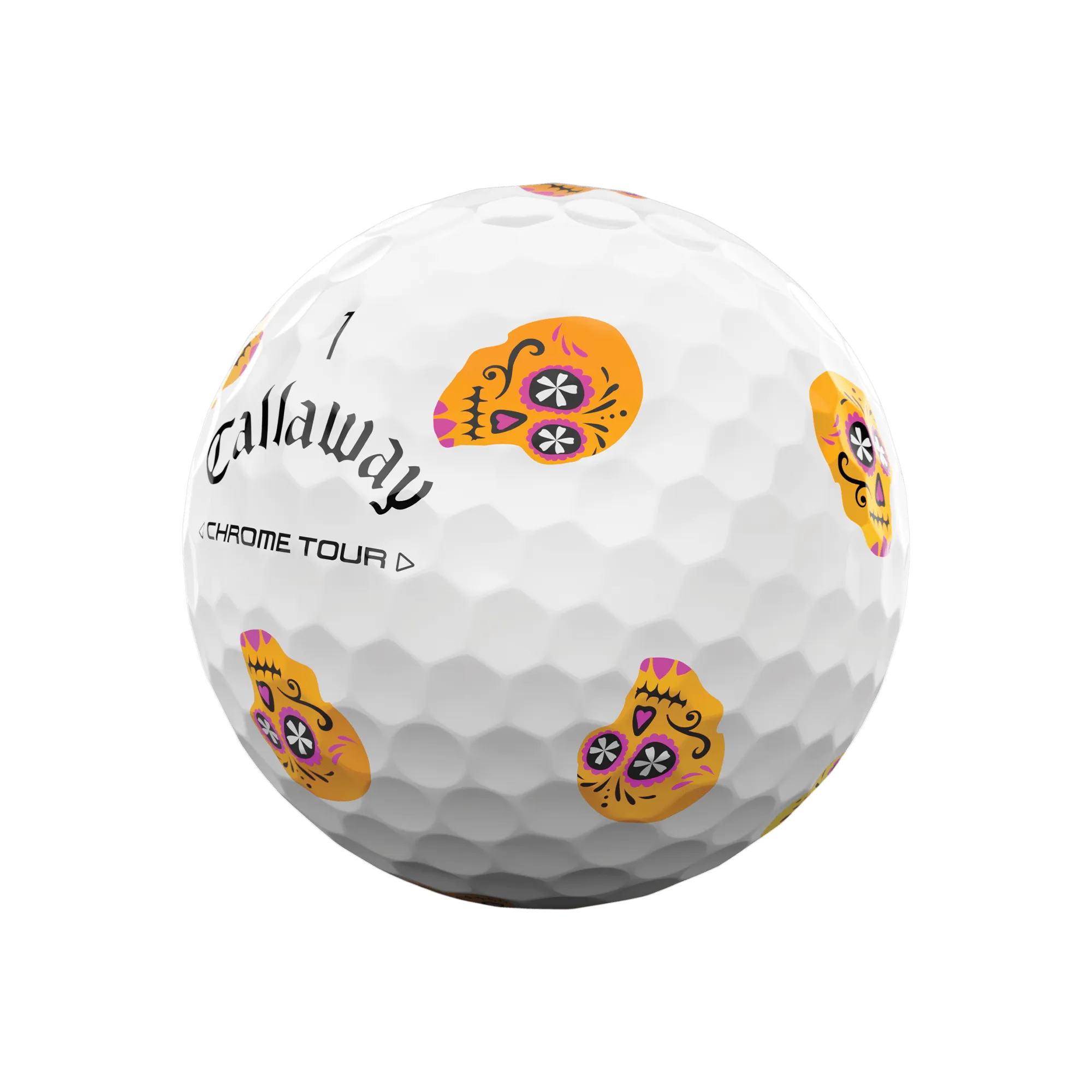 Balles De Golf Chrome Tour Día de los Muertos - Édition Limitée (Douzaine)
