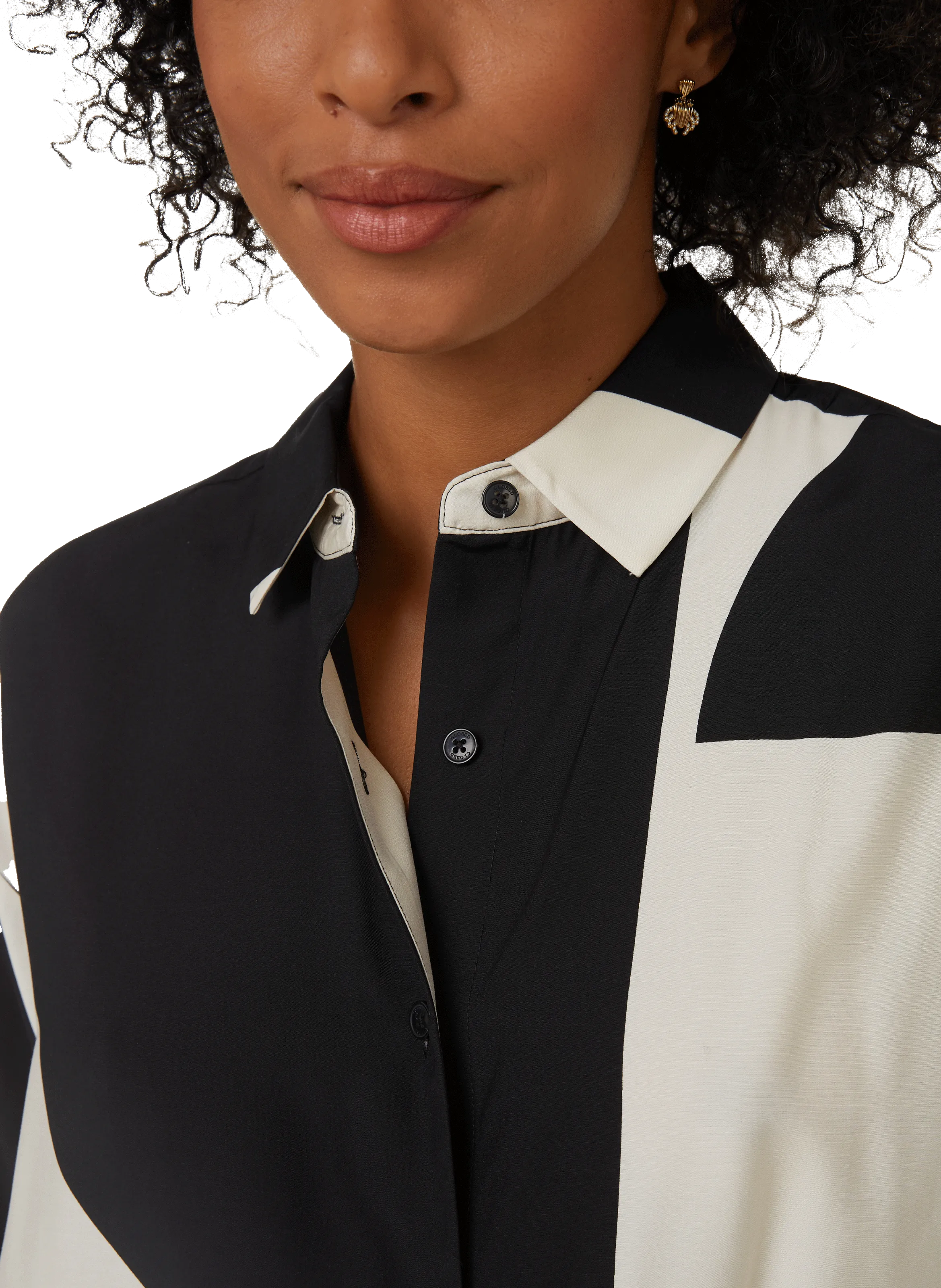 BOUCLE D'OREILLES EN OR JAUNE - YVONNE LéON pour FEMME | Printemps