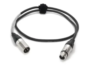 CABLE • Micro noir 1 mètre 2x0,22mm2 NC3MXX & NC3FXX