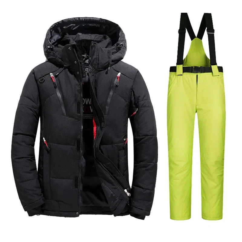 Cameron | Ensemble de combinaison de ski thermique Premium pour hommes