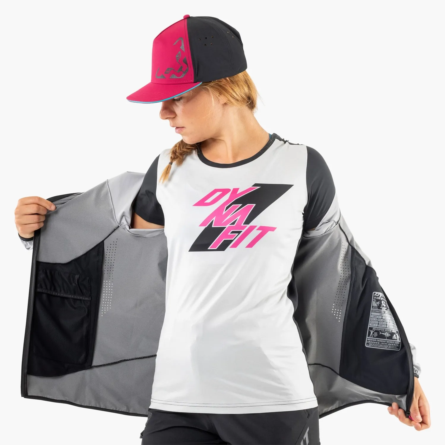 Casquette Dynafit Tech Trucker Rouge Betterave
