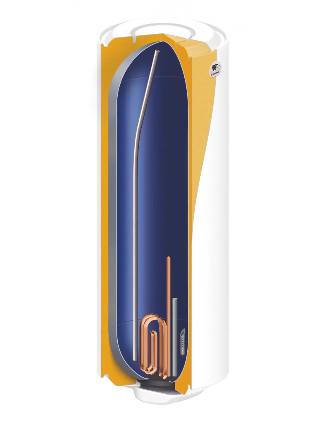 Chauffe-eau électrique Blindé 200L vertical mural standard THERMOR 251085