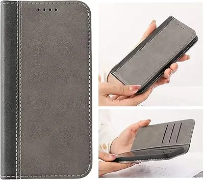 Étui de protection style portefeuille nanhu pour iphone 13 en cuir polyuréthane 