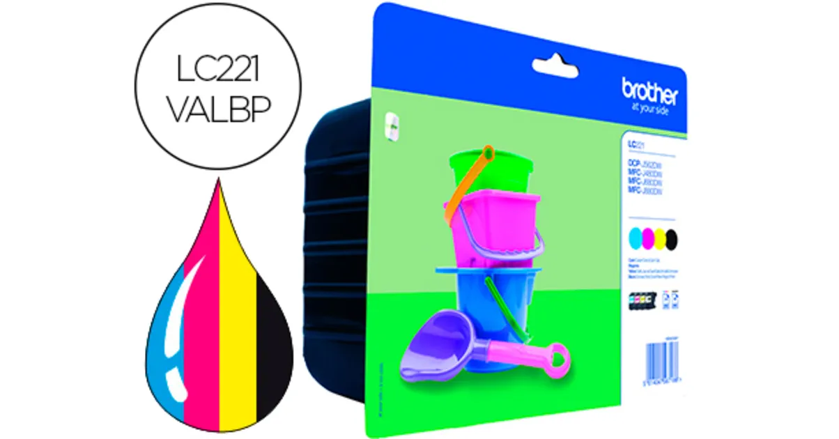 LC221 PACK 4 ENCRES