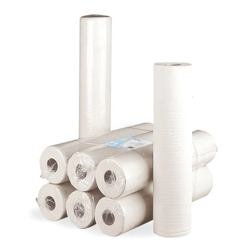 Lot de 12 Draps Table D 'examens Ecolabel 2 Plis ws - 120 Feuilles 19 G/m2
