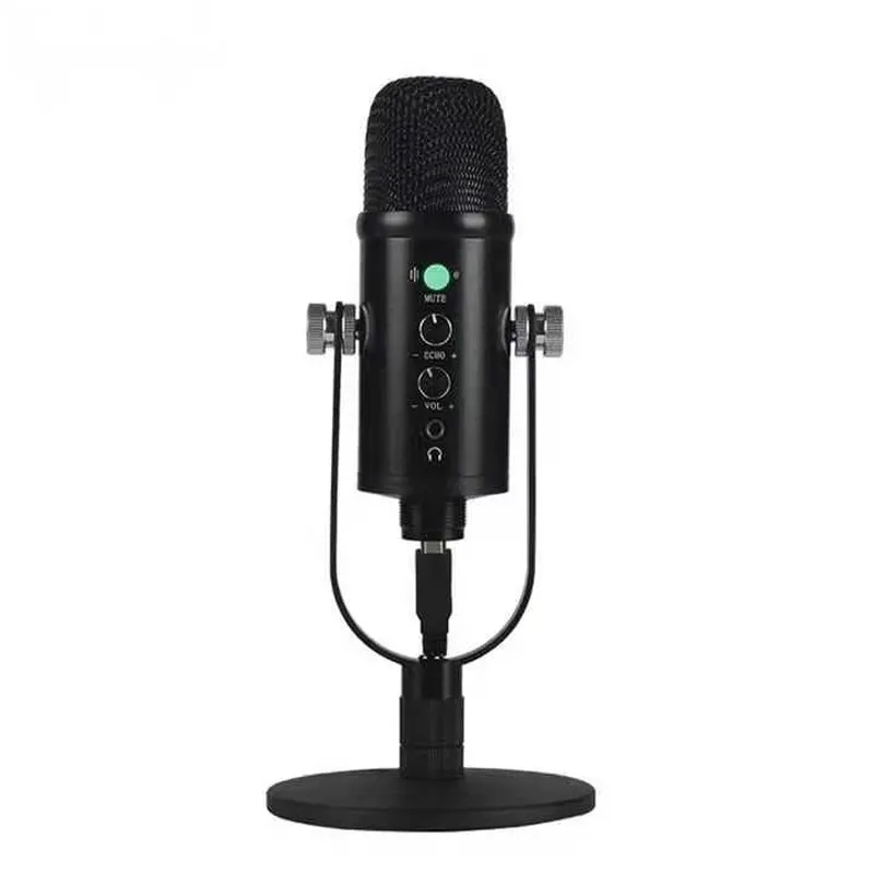 Microphone USB à condensateur cardioïde, support de Microphone Portable pour joueur, ensemble de plusieurs Kits de Studio, diffu