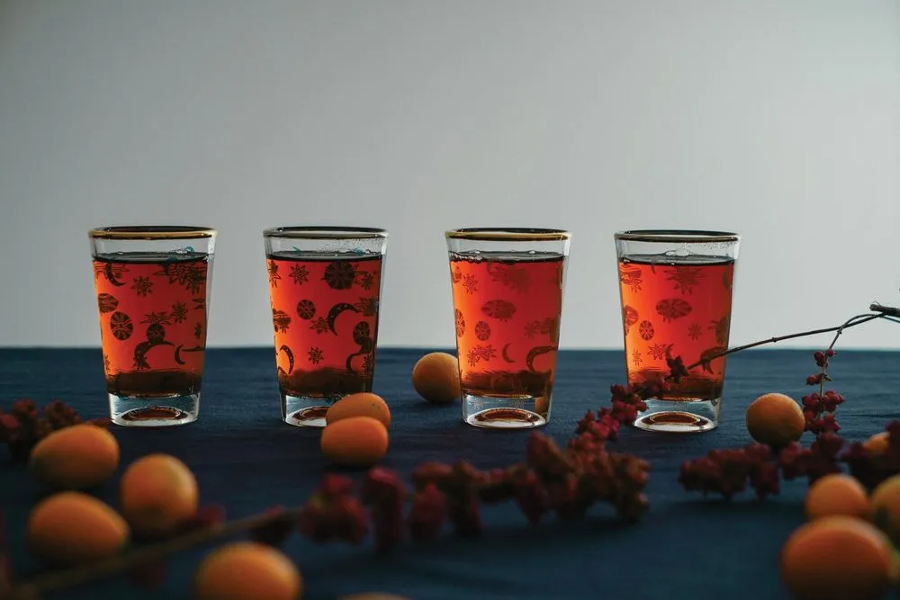 Mini glass cups | tableware