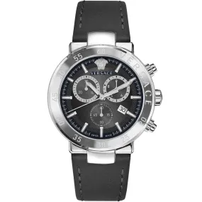 Montre homme Versace VEPY00120, Quartz, 44mm, 5ATM