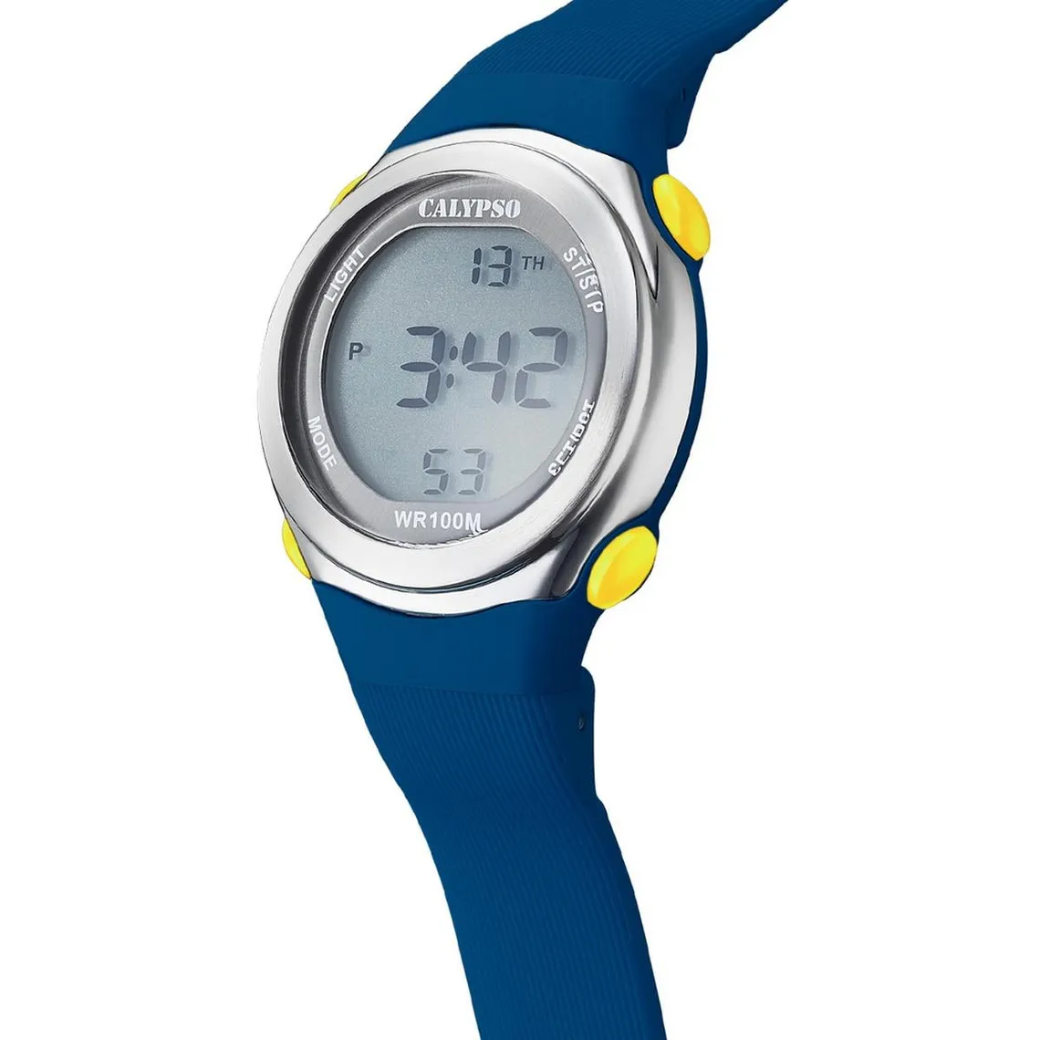Montre pour femme COLOR SPLASH K5822-2 avec bracelet en résine bleu | 3 Suisses