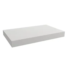 Naturel plan vasque 80x8x50 cm, blanc brillant (DO8050B)