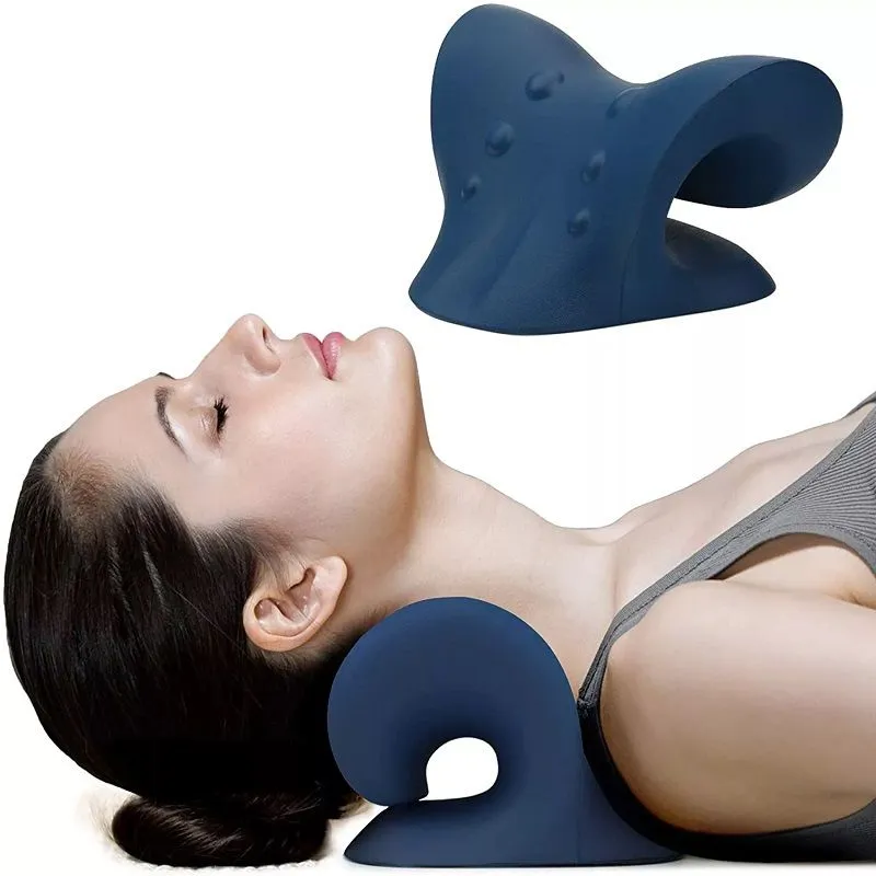 Oreiller ergonomique cervicale de traction