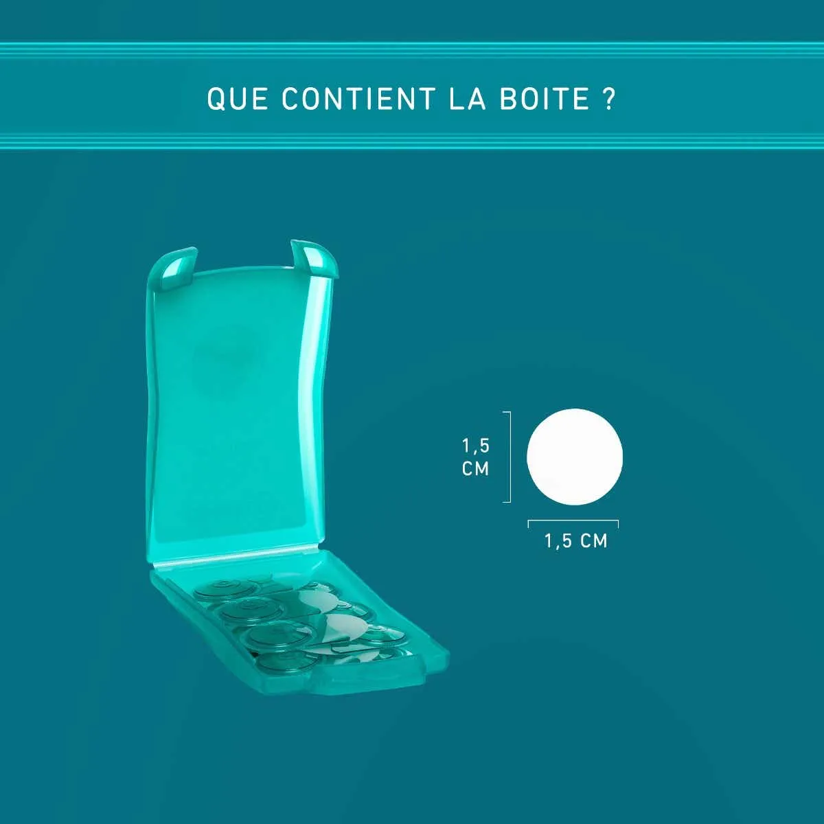 Patch Invisible Bouton de Fièvre, 15 unités | Compeed  - Parapharmacie Boticinal
