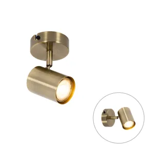 Spot moderne bronze inclinable - Jeana