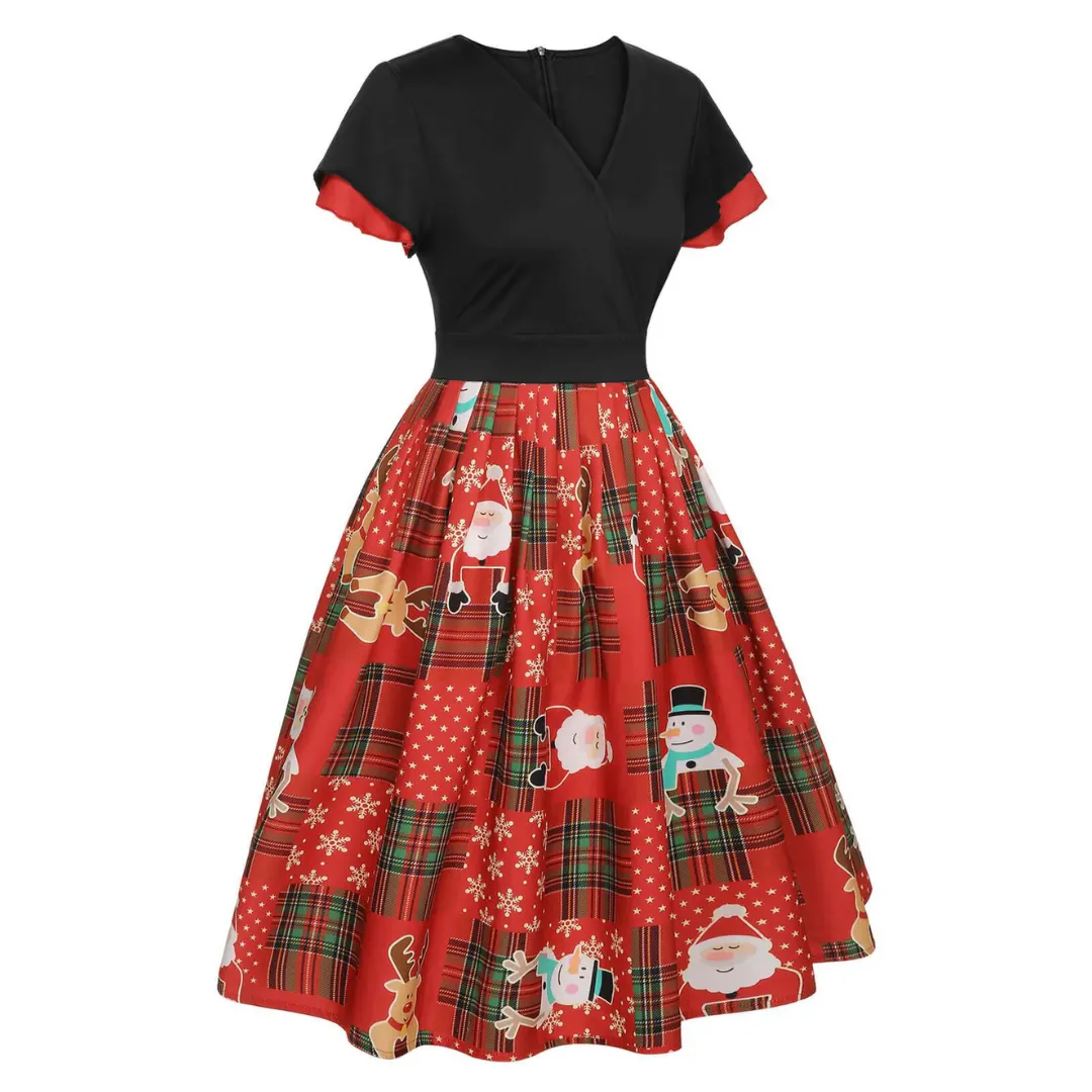 Uzzan | Femme Nol Robe à Carreaux | Midi