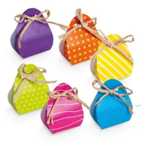 Valisettes 'œufs' pour 3 chocolats collection confettis par 48